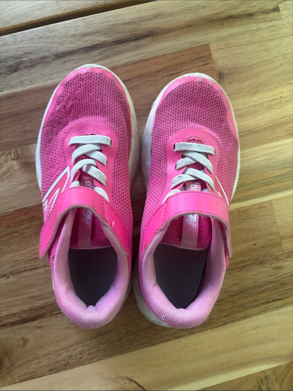 New Balance Size 13 Girls Pink Athletic Sneakers